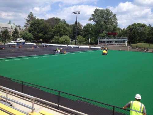 Boston College Field Hockey Field Reconstruction