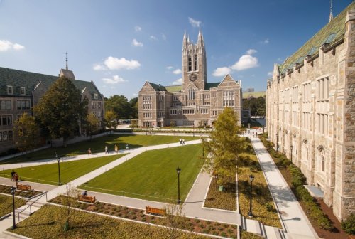 Boston College Gasson Quad