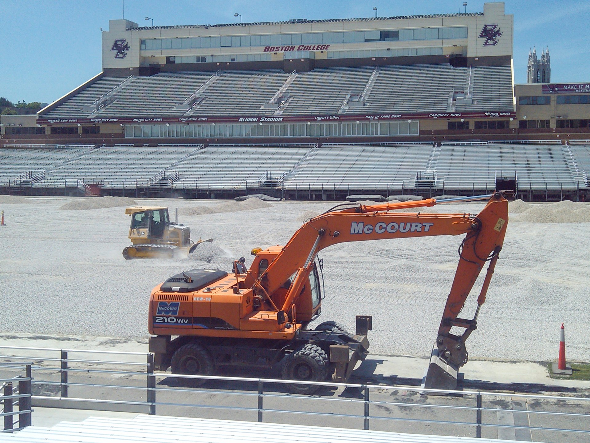 Boston College Alumni Stadium Reconstruction